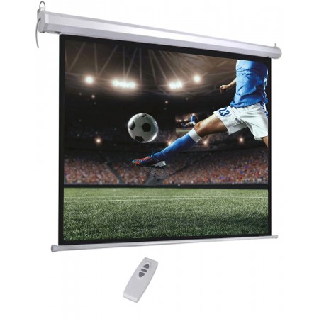 Экран Hiper 152x203см Cinema SMR 4x3-100 4:3 настенно-потолочный рулонный (моторизованный привод)