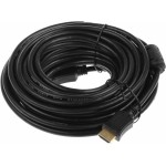 Кабель соединительный аудио-видео Premier HDMI (m)/HDMI (m) 10м. феррит.кольца позолоч.конт. черный (5-813)