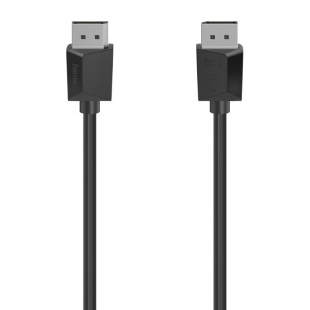 Кабель аудио-видео Hama Ultra HD 4K v.1.2 DisplayPort (m)/DisplayPort (m) 1.5м. черный (уп.:1шт) (00200696)