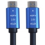 Кабель аудио-видео Premier 11243 HDMI (m)/HDMI (m) 5м. позолоч.конт. черный