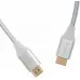 Кабель аудио-видео Cactus CS-HDMI.2.1-3 HDMI (m)/HDMI (m) 3м. позолоч.конт. серебристый