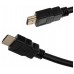 Кабель аудио-видео Cactus CS-HDMI.1.4-2 HDMI (m)/HDMI (m) 2м. позолоч.конт. черный