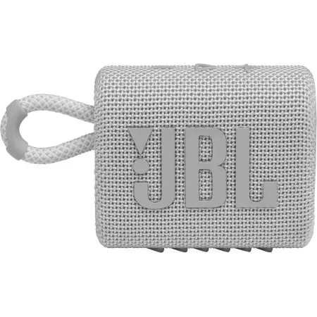 Колонка порт. JBL GO 3 белый 4.2W 1.0 BT 10м (JBLGO3WHT)