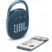 Колонка порт. JBL Clip 4 синий 5W 1.0 BT 15м 500mAh (JBLCLIP4BLU)