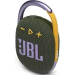 Колонка порт. JBL Clip 4 зеленый 5W 1.0 BT 15м 500mAh (JBLCLIP4GRN)