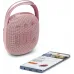 Колонка порт. JBL Clip 4 розовый 5W 1.0 BT 15м 500mAh (JBLCLIP4PINK)