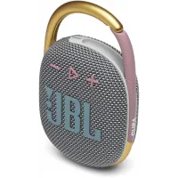 Колонка порт. JBL Clip 4 серый 5W 1.0 BT 15м 500mAh (JBLCLIP4GRY)