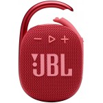 Колонка порт. JBL Clip 4 красный 5W 1.0 BT 15м 500mAh (JBLCLIP4RED)