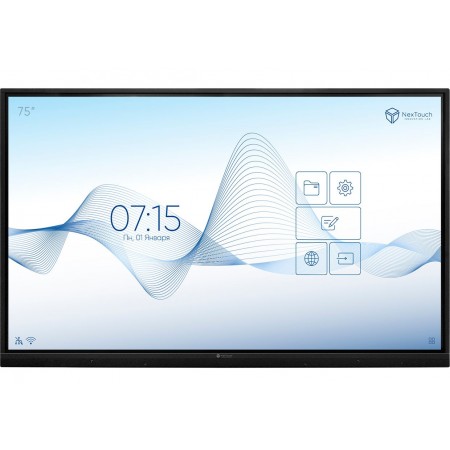 Интерактивный комплекс NexTouch Nextpanel 75 IFCCV1INT75 75" IR Android 8.0 Intel Core i5 DDR4 8Gb SSD 128Gb 4K (3840x2160)