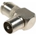 Адаптер антенный Premier 4-415/1 Coax (f)/Coax (m) серебристый