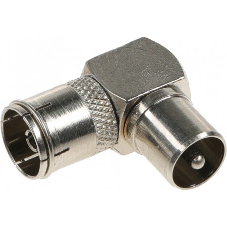 Адаптер антенный Premier 4-415/1 Coax (f)/Coax (m) серебристый
