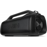 Колонка порт. Sven PS-390 черный 50W 2.0 BT/3.5Jack/USB 10м 3600mAh (SV-021306)