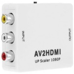 Адаптер аудио-видео Premier 5-985 3хRCA (f)/HDMI (f) черный