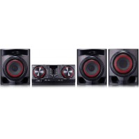 Минисистема LG XBOOM CJ45 черный 720Вт CD CDRW FM USB BT