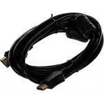 Кабель аудио-видео Premier 5-813 HDMI (m)/HDMI (m) 2м. феррит.кольца позолоч.конт. черный (5-813 2.0)