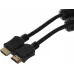 Кабель аудио-видео Premier 5-813 HDMI (m)/HDMI (m) 2м. феррит.кольца позолоч.конт. черный (5-813 2.0)