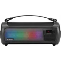 Колонка порт. Hyundai H-PS1025 черный 40W 2.0 BT 10м 3000mAh
