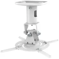 Кронштейн для проектора Cactus CS-VM-PRV3-WT белый макс.15кг настенный и потолочный поворот и наклон Кронштейн для проектора Cactus CS-VM-PRV3-WT белый макс.15кг настенный и потолочный поворот и наклон