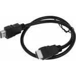 Кабель соединительный аудио-видео Premier 5-813 HDMI (m)/HDMI (m) 0.5м. феррит.кольца черный (5-813 0.5)