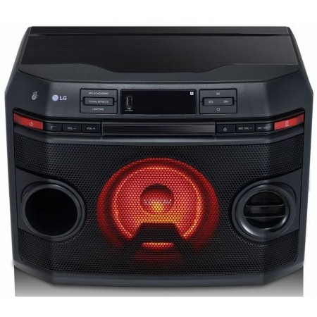 Минисистема LG XBOOM OL45 черный 220Вт CD CDRW FM USB BT