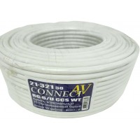 Кабель Premier CONNECT-AV RG-6/U CCS WT 100м. белый (21-321 100)