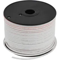 Кабель Premier 2.4C2V BC WT 100м. белый (21-001 100)