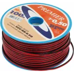 Кабель акустический Premier SCC-RB CCA 100м. черный/красный (25-003 100)