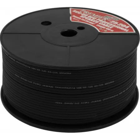 Кабель акустический Premier SCC-09 BC 100м. черный (25-204 100)
