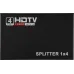 Сплиттер аудио-видео Premier 5-872-4 HDMI (f)/4xHDMI (f) черный