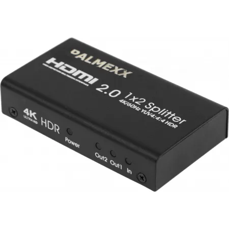 Сплиттер аудио-видео Premier 5-872-2V2 HDMI (f)/2хHDMI (f) черный