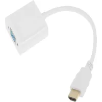 Переходник видео Premier 5-983B HDMI (m)/VGA (f) 0.15м. белый