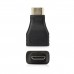 Переходник аудио-видео Premier 5-896 mini-HDMI (m)/HDMI (f) черный