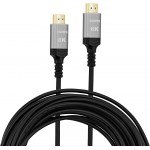 Кабель аудио-видео Digma HDMI 2.1 AOC HDMI (m)/HDMI (m) 20м. позолоч.конт. черный (HDMI-AOC2.1-20)