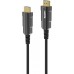 Кабель аудио-видео Digma HDMI 2.1 AOC HDMI (m)/HDMI (m) 50м. позолоч.конт. черный (HDMI-AOC2.1-50)