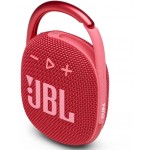 Колонка порт. JBL Clip 4 красный 5W 1.0 BT 15м 500mAh (JBLCLIP4REDAM)