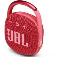 Колонка порт. JBL Clip 4 красный 5W 1.0 BT 15м 500mAh (JBLCLIP4REDAM)