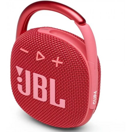 Колонка порт. JBL Clip 4 красный 5W 1.0 BT 15м 500mAh (JBLCLIP4REDAM)