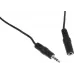 Адаптер аудио Hama H-205104 Jack 3.5 (m)/Jack 3.5 (f) 2.5м. черный (00205104)