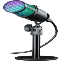 Микрофон проводной Defender Glow GMC 400 1.3м черный