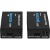 Адаптер аудио-видео Premier 5-877 HDMI (f)/RJ45 черный