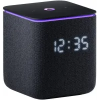 Умная колонка Yandex Станция Миди Алиса черный 24W 1.0 BT/Wi-Fi 10м (YNDX-00054BLK)