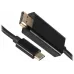 Кабель-переходник аудио-видео Buro USB Type-C (m)/HDMI (m) 1.5м. черный (BU-TYPEC-HDMI-1.5M)