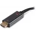 Переходник Buro HDMI (m)/DisplayPort (f) черный (BU-HDMI(M)-DP(F))