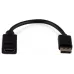 Переходник Buro DisplayPort (m)/HDMI (f) черный (BU-HDMI(F)-DP(M))