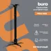 Кронштейн для проектора Buro PR04-100B черный макс.20кг потолочный поворот и наклон