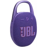 Колонка порт. JBL Clip 5 пурпурный 7W Mono BT 1400mAh