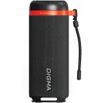Колонка порт. Digma D-PS1521 черный 16W 2.0 BT 10м 1800mAh (PS1521B)