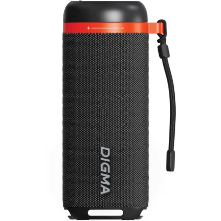 Колонка порт. Digma D-PS1521 черный 16W 2.0 BT 10м 1800mAh (PS1521B)