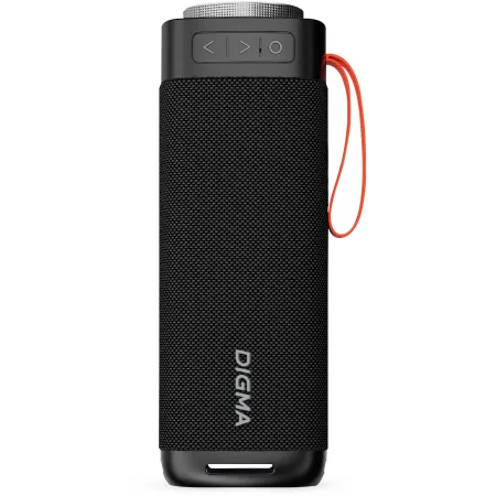 Колонка порт. Digma D-PS1522 черный 60W 2.0 BT 10м 3000mAh (PS1522B)