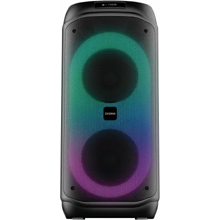 Минисистема Digma D-MC1722 черный 60Вт FM USB BT micro SD